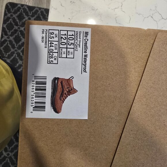 Vans MTE Crestline Waterproof Glazed Ginger Mens Size 10.5 Boots HIKING SHOE NEW - Picture 11 of 16